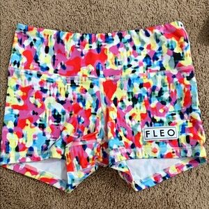 Fleo Women's Colorful Athletic Shorts